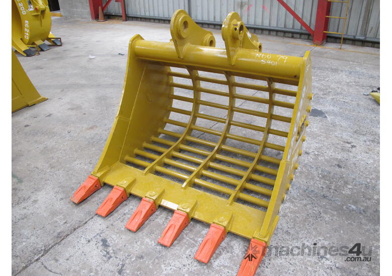 SEC 20 Ton Sieve Bucket for CAT320 - Includes Pin, 1380mm Width, 75mm Gap