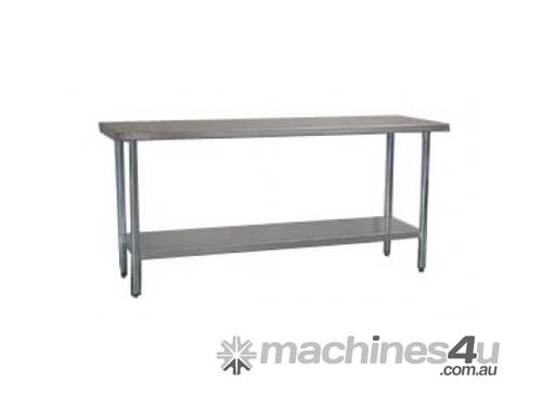NEW COMMERCIAL 1500X600 STAINLESS STEEL FLAT BENCH
