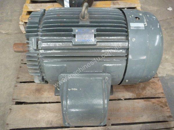 caption TECO 60HP 3 PHASE ELECTRIC MOTOR/ 2800RPM
