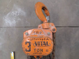 Vital 3TON 3 meter Manual Chain block Endless   #P - picture0' - Click to enlarge