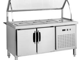 F.E.D. BS5C Chilled Five Pan Bain Marie Fridge - picture0' - Click to enlarge