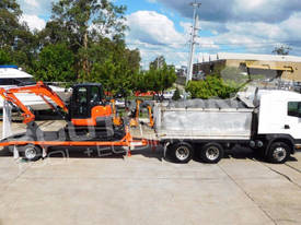 144 Tipper + Tag Trailer & Kubota U57 / KX57 - picture0' - Click to enlarge