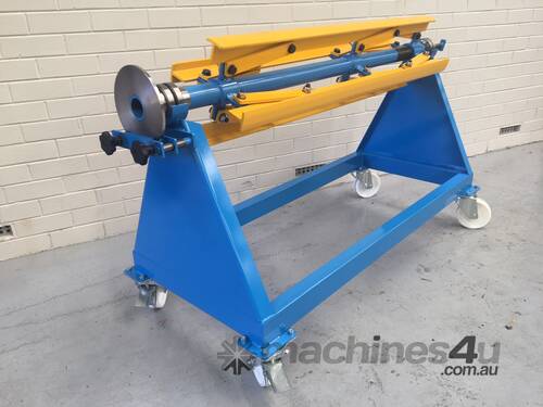 caption Manual Decoiler 1250 mm x 1.5 ton