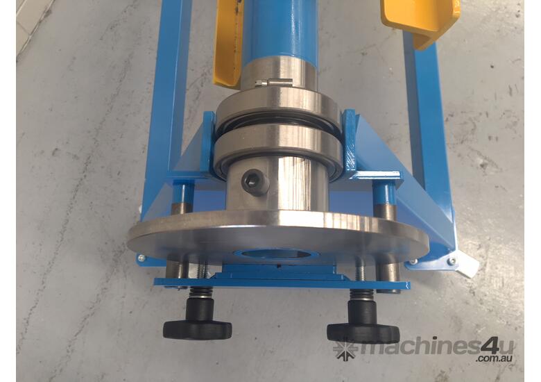 caption Manual Decoiler 1250 mm x 1.5 ton
