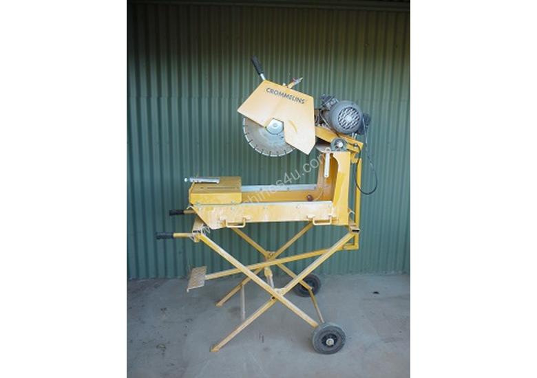 Used crommelins Electric brick saw Brick Saws in , Listed on Machines4u