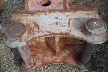 Custom 220mm wide excavator copaction wheel Compaction Wheel Attachments