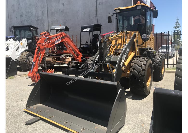 caption Brand New WCM 920 5ton Wheel Loader Lift Capacity: 1.5Ton