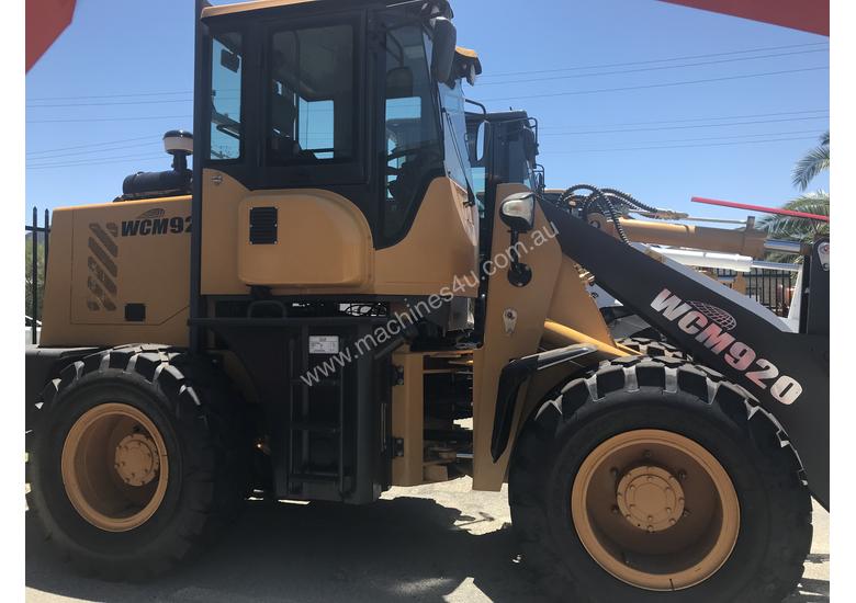 caption Brand New WCM 920 5ton Wheel Loader Lift Capacity: 1.5Ton