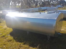 STAINLESS STEEL TANK, MILK VAT 3000 LT - picture1' - Click to enlarge