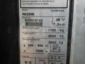 2012 Mitsubishi RB20NH Forklift for sale - picture2' - Click to enlarge