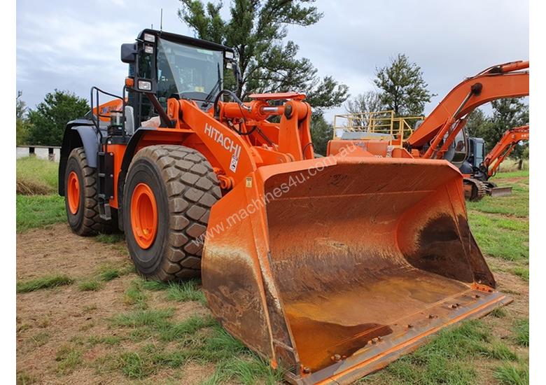 caption HITACHI 2017 ZW310 ARTICULATED FRONT END WHEEL LOADER