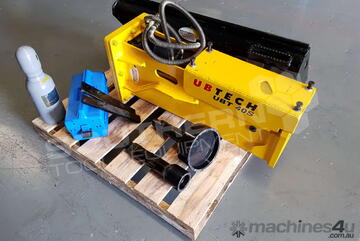 Hydraulic Hammer UBT40S Silenced Post Driving Hammer Skid Steer Loader ATTUBT