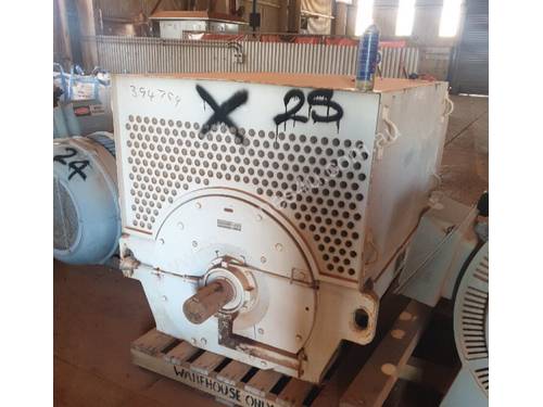 450 kw 600 hp 8 pole 740 rpm 6600 volt Foot Mount 400 frame Toshiba AC Electric Motor