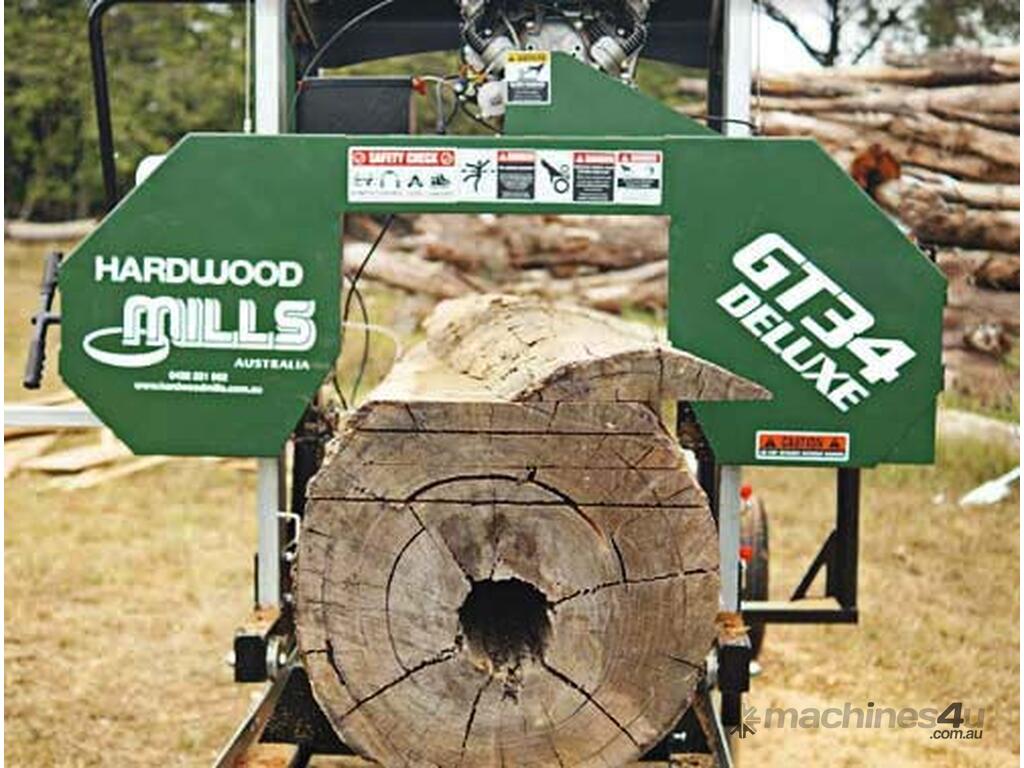 New 2021 hardwood mills SAWMILLS GT34 Portable Deluxe Sawmill Ground
