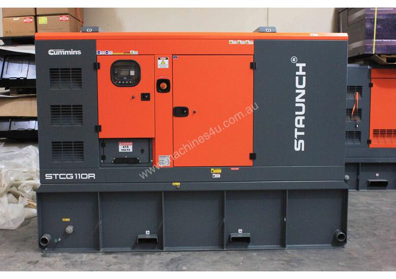 caption Staunch Perkins STPG110R Generator - 110 KVA 3 Phase