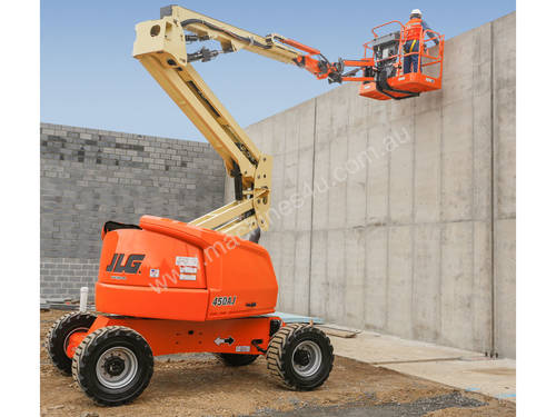 JLG 45ft Diesel Knuckle Boom Lift – Precision, and Ultimate Flexibility for Every Job! For Hire!