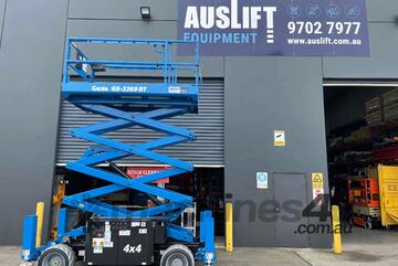  Genie GS-3369 32ft Rough Terrain Scissor Lift