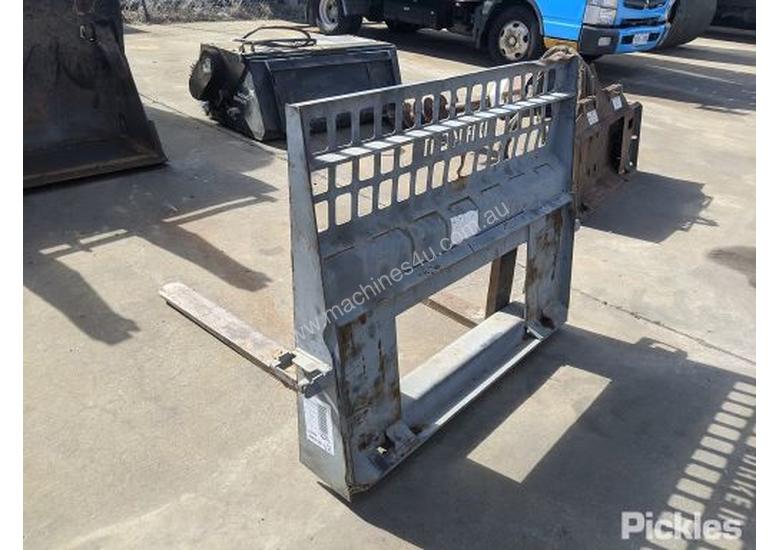 caption Bobcat Fork Tines Attachment