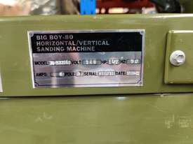 Big Boy 80 Sander - picture2' - Click to enlarge