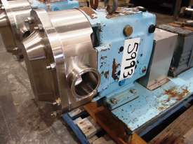 Stainless Steel Lobe Pump, IN/OUT: 75mm Dia - picture1' - Click to enlarge