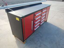 2.1m Work Bench/Tool Cabinet 10 Drawer - picture0' - Click to enlarge