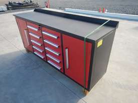 2.1m Work Bench/Tool Cabinet 10 Drawer - picture0' - Click to enlarge