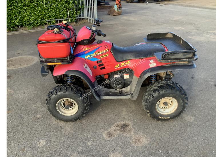 caption Polaris sportsman 335 Quad Bike