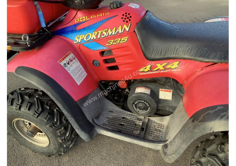 caption Polaris sportsman 335 Quad Bike