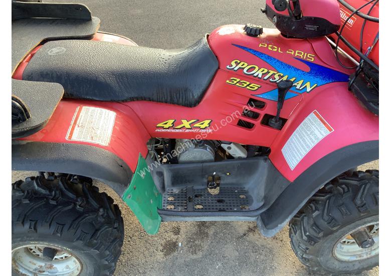caption Polaris sportsman 335 Quad Bike