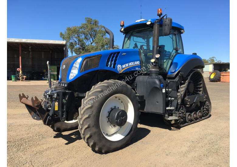 caption New Holland T8-435 Tracked Tractor