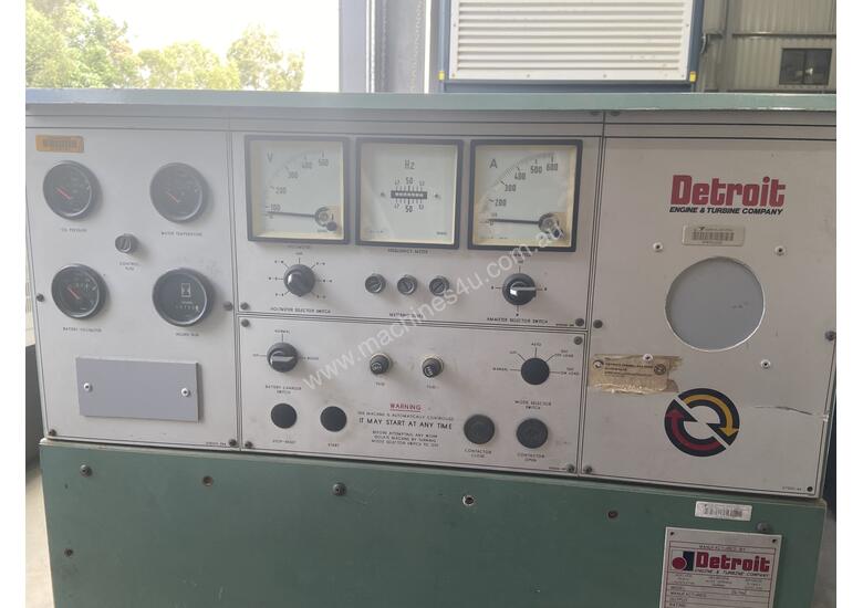 caption 400kVA Detroit Generator Set