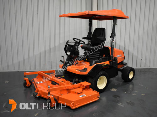 Used Kubota F3690 Mower Diesel Out Front Mower Rear Discharge Deck Canopy Low Hours