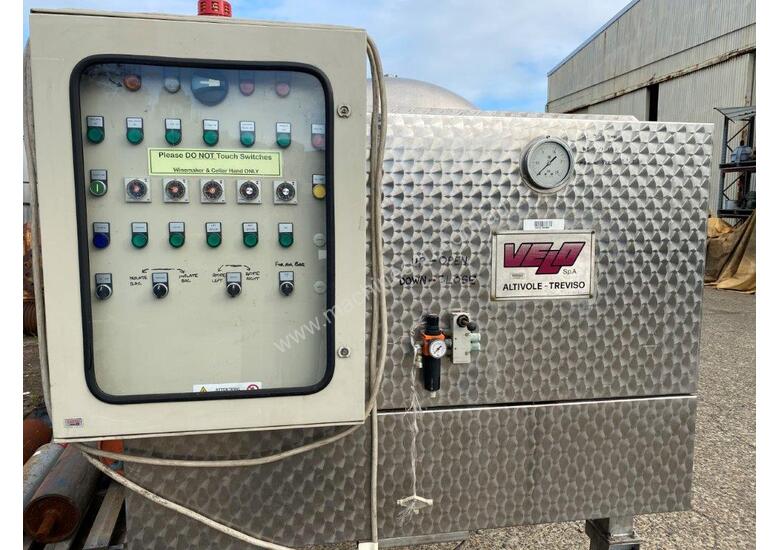 Used Velo Velo Pneumatic Wine Press DEPOSIT TAKEN Vineyard Equipment in