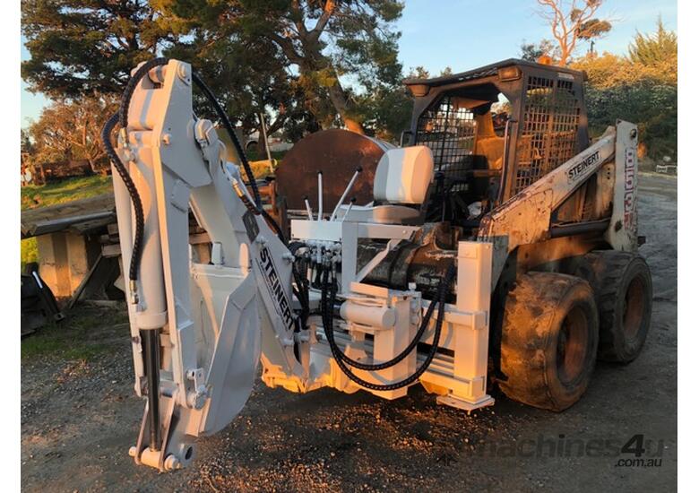 Used INMAC Backhoe Skid Steer Attachment Skid Steer Backhoe Attachment