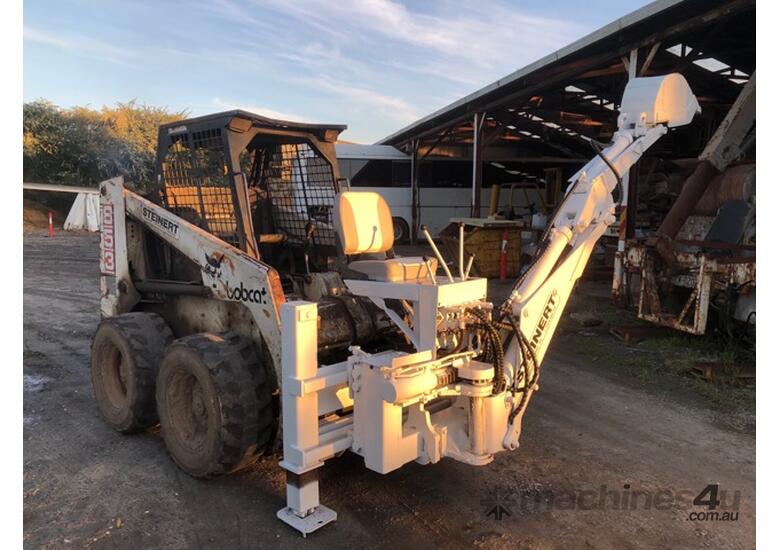 Used INMAC Backhoe Skid Steer Attachment Skid Steer Backhoe Attachment