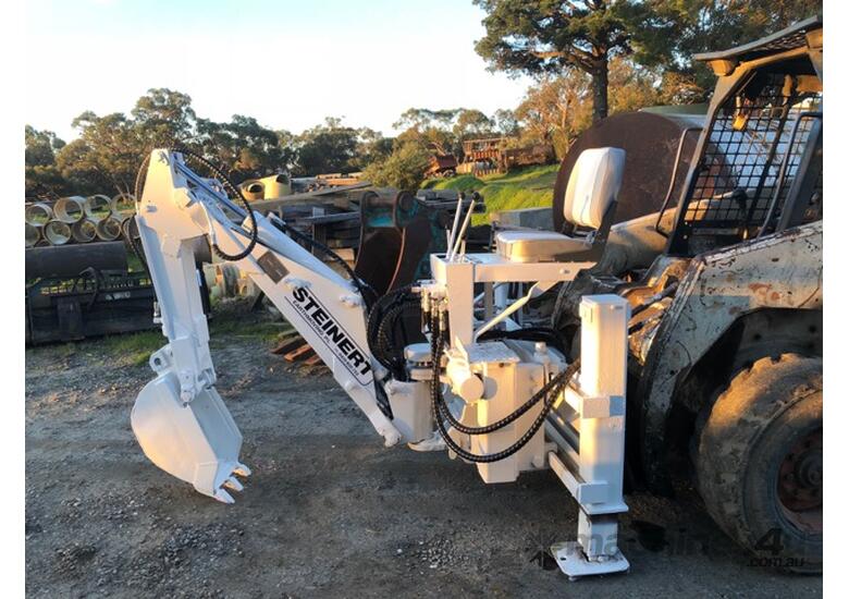 Used INMAC Backhoe Skid Steer Attachment Skid Steer Backhoe Attachment