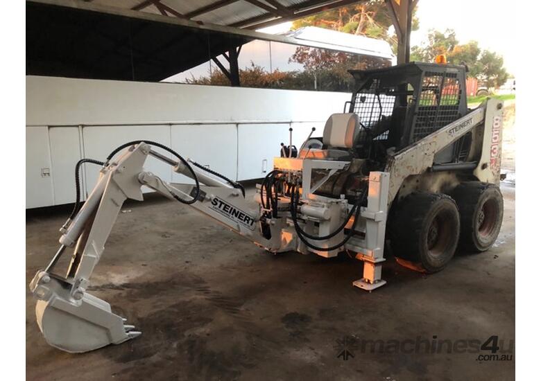Used INMAC Backhoe Skid Steer Attachment Skid Steer Backhoe Attachment