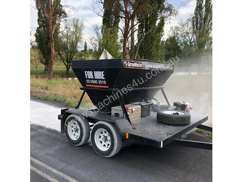 ShoulderMaster SP1000 1T Binder Spreader Trailer - Hire