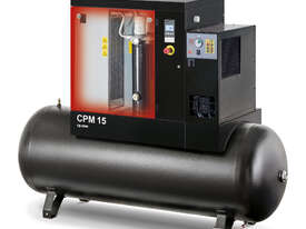 Chicago Pneumatic Screw Air Compressor with Tank and Dryer - picture2' - Click to enlarge