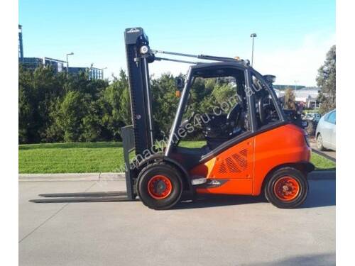 Used Forklift: H45T Genuine Preowned Linde 4.5t