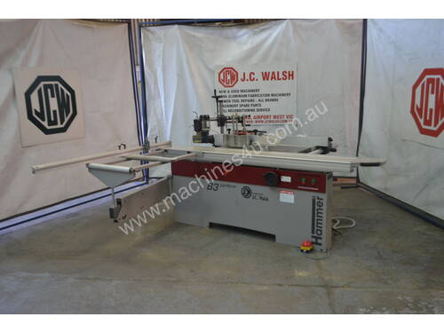 Hammer B3 panel saw , spindle moulder