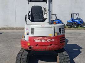 Used Takeuchi TB138FR 4tonne Mini Excavator - picture2' - Click to enlarge