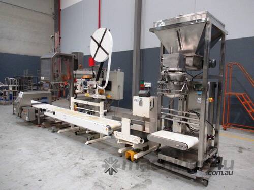 Automatic Bag Weighing, Filling & Sealing Line