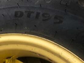 Near New Goodyear Tractor Tyres with John Deere Rims - picture2' - Click to enlarge