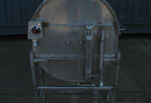 Stainless Steel Hot Dip Wash Coat Dipping Wheel Tank Stainless Steel Hot Dip Wash Coat Dipping Wheel Tank