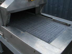 Stainless Nitrogen Freezer Freeze Tunnel Conveyor - 7m long - picture0' - Click to enlarge