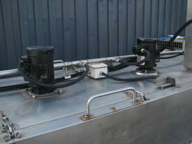 Stainless Nitrogen Freezer Freeze Tunnel Conveyor - 7m long - picture1' - Click to enlarge
