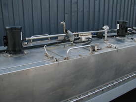 Stainless Nitrogen Freezer Freeze Tunnel Conveyor - 7m long - picture2' - Click to enlarge