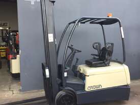 Crown SC3200 1.8 Ton 6.3 Metre Lift 3-Wheel Electric Counterbalance Forklift - Refurbished   - picture0' - Click to enlarge
