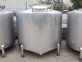 3000lt stainless steel mixing tank - picture1' - Click to enlarge